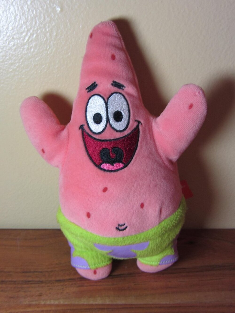 SALE* plush patrick star spongebob squarepants nickelodeon 2008 jakks (W6062)